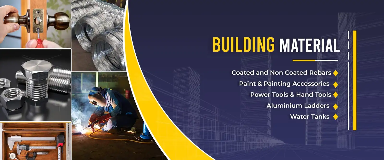 Building Material Banner
